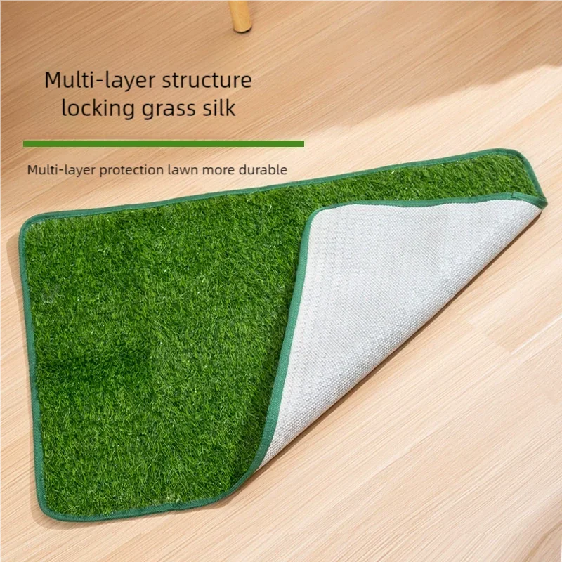 Pet Artificial Grass Dog Toilet Mat Washable Non Slip Puppy Potty Training Pad Cat Urine Carpet 1005012507480621