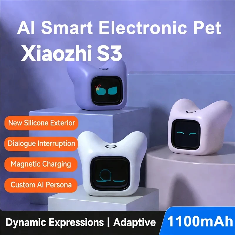 Smart Car AI Robot Dynamic Emotions Voice Interaction Cute Pet Robot Magnetic Charging AI Companion 1005012510107856