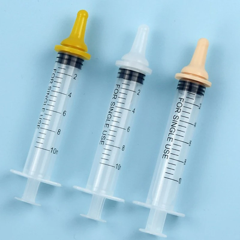 C Pet Feeding Oral Syringe Dog Cat Feeding Pacifier Newborn Nipple Medicine Dropper 1005012545216573