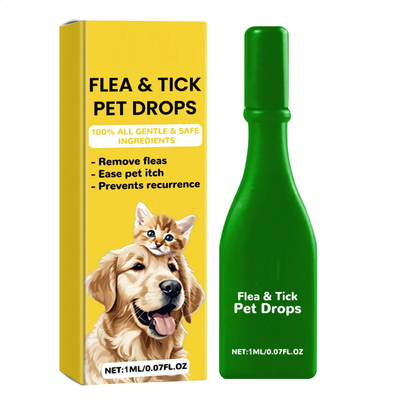 Cat Anti Flea Drops Flea Lice Remove Relieve Skin Itching External Insect Repellent Deworming 1005012558387070