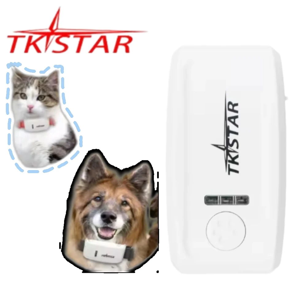 2G Pet GPS Tracker TK909 with GPS Beidou LBS Tri Real-Time Location Geofence Alert History Playback 1005012695989829